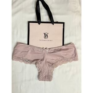 NWT Victoria’s Secret Vintage Strappy Back Cheeky Panty Light Purple Size S 2018